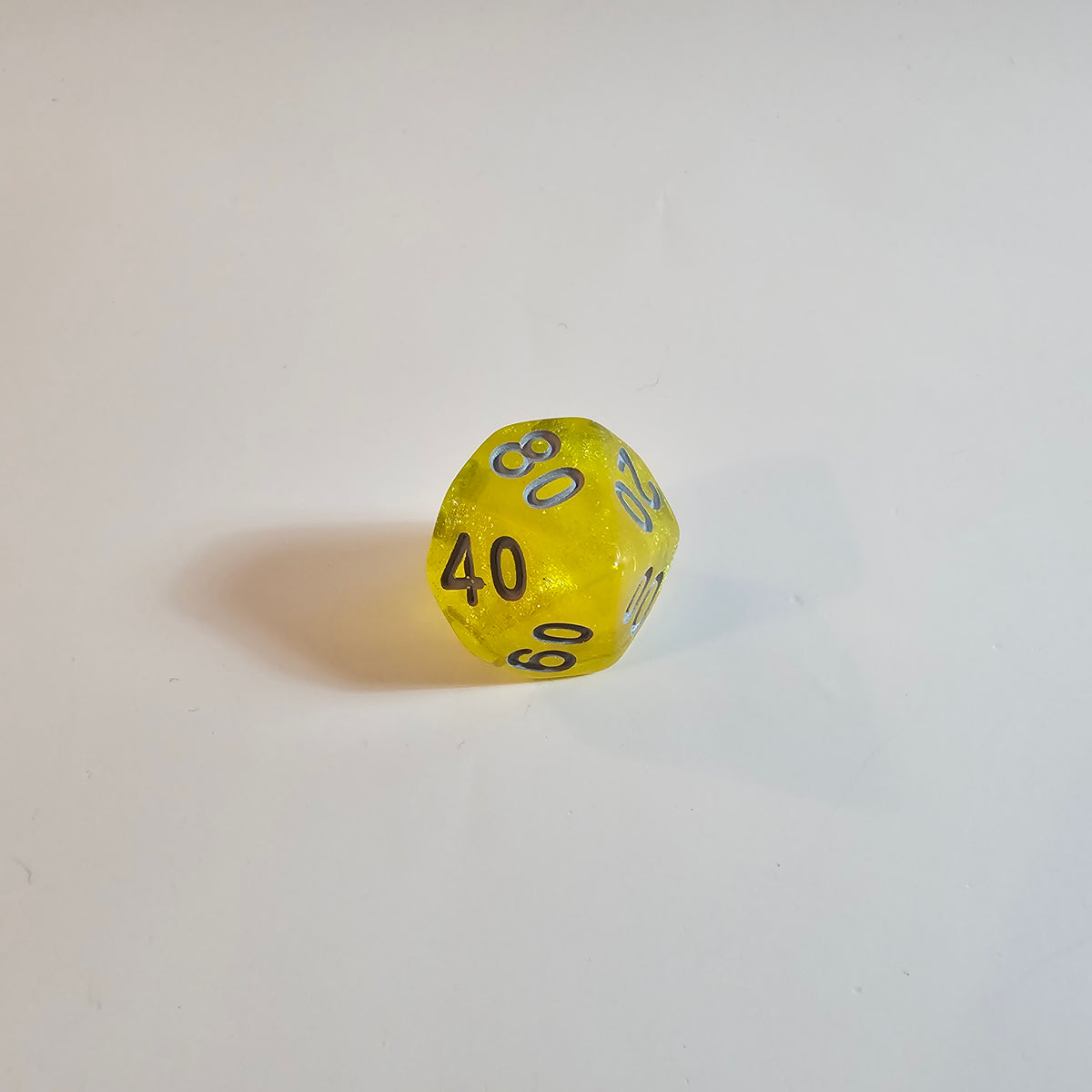 Lemonburst Acrylic Dice Set