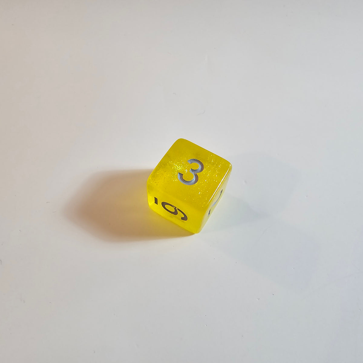 Lemonburst Acrylic Dice Set