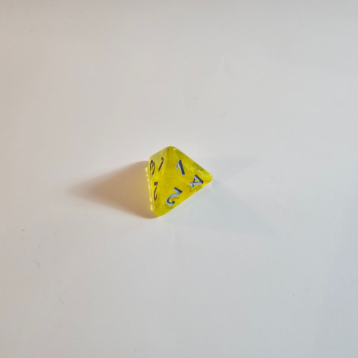 Lemonburst Acrylic Dice Set
