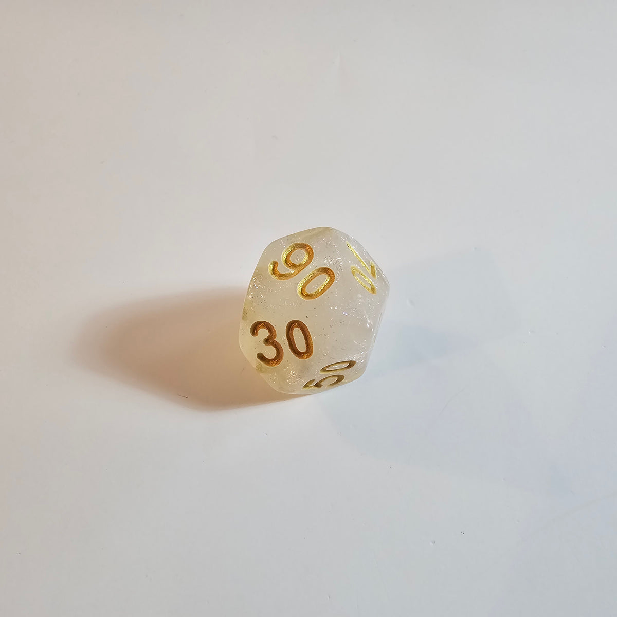 Spectral Dust Acrylic Dice Set