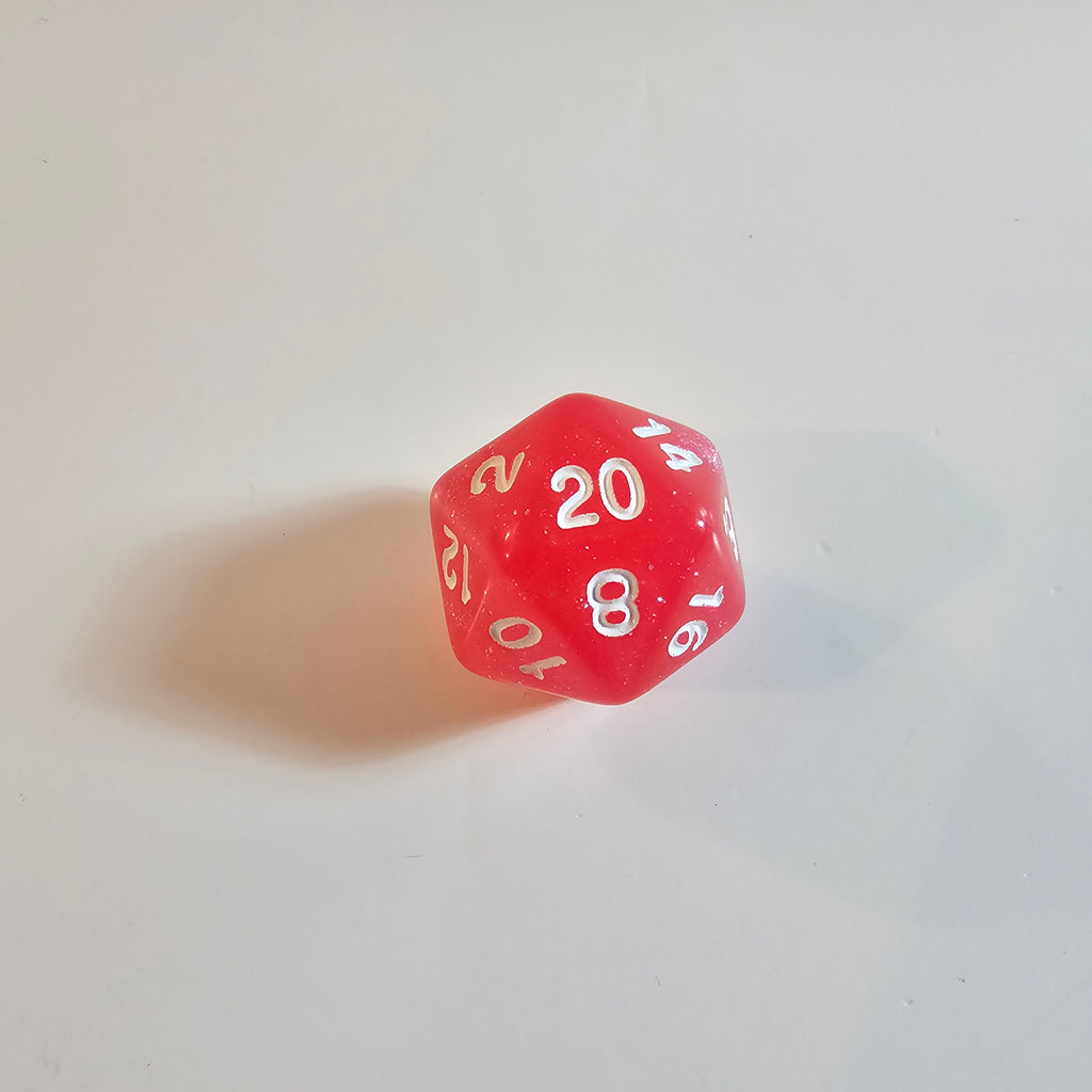 Pixie Berry Acrylic Dice Set