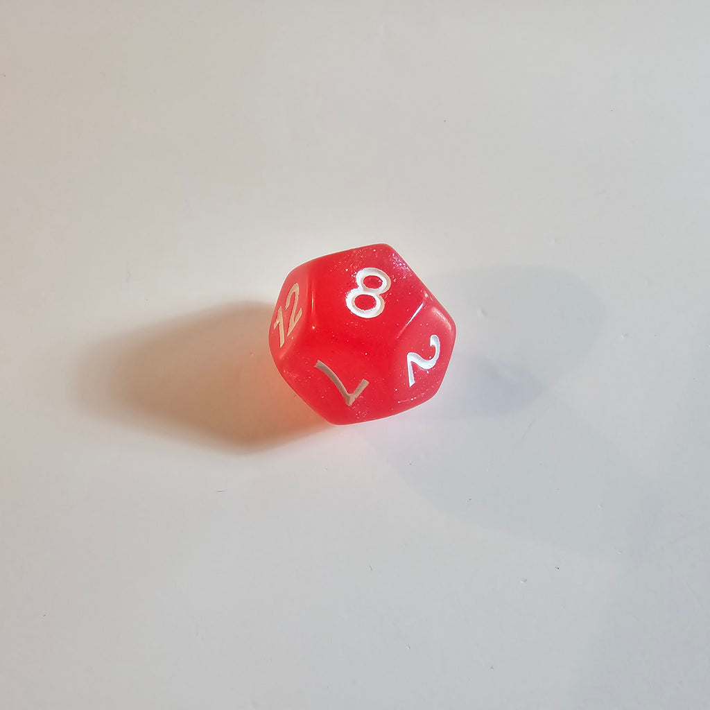 Pixie Berry Acrylic Dice Set