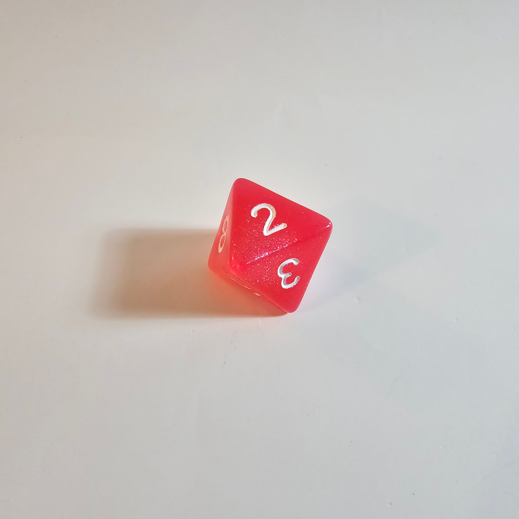 Pixie Berry Acrylic Dice Set