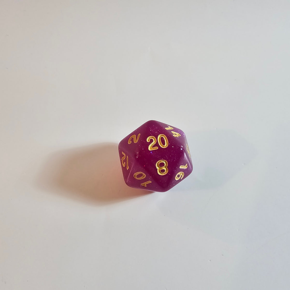 Enchanter's Glow Acrylic Dice Set