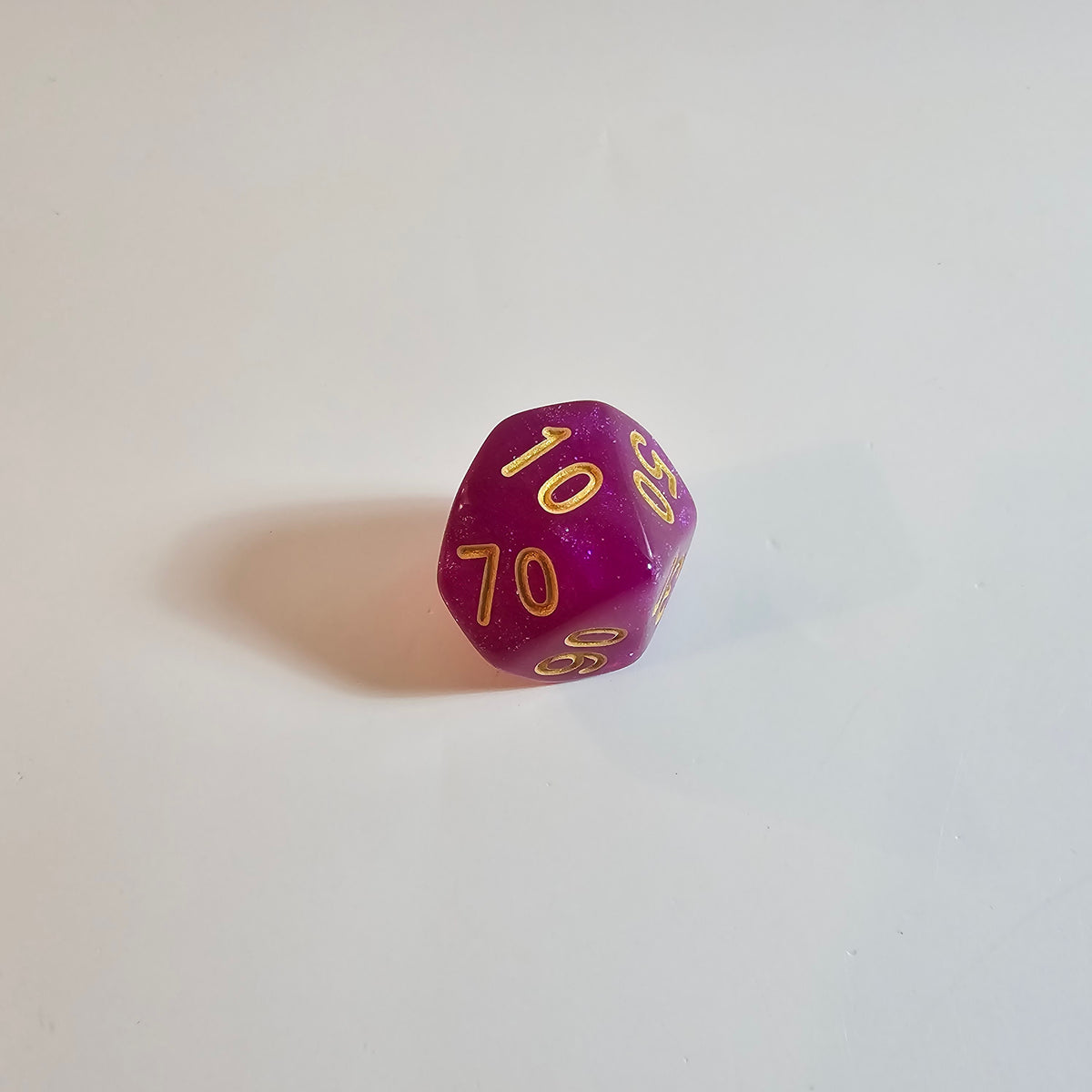 Enchanter's Glow Acrylic Dice Set
