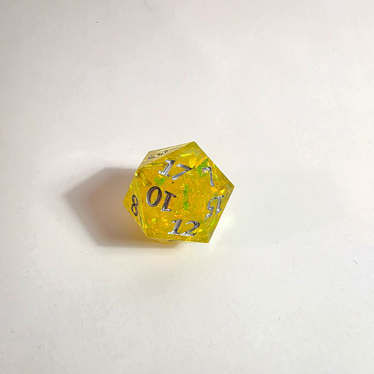 Lightning Clash Sharp Edge Resin Dice Set
