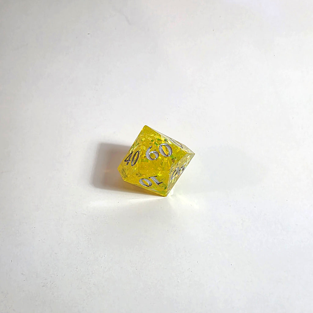 Lightning Clash Sharp Edge Resin Dice Set