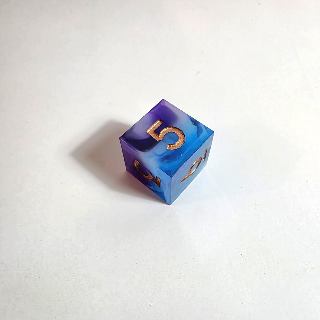 Parallel Dimension Sharp Edge Resin Dice Set