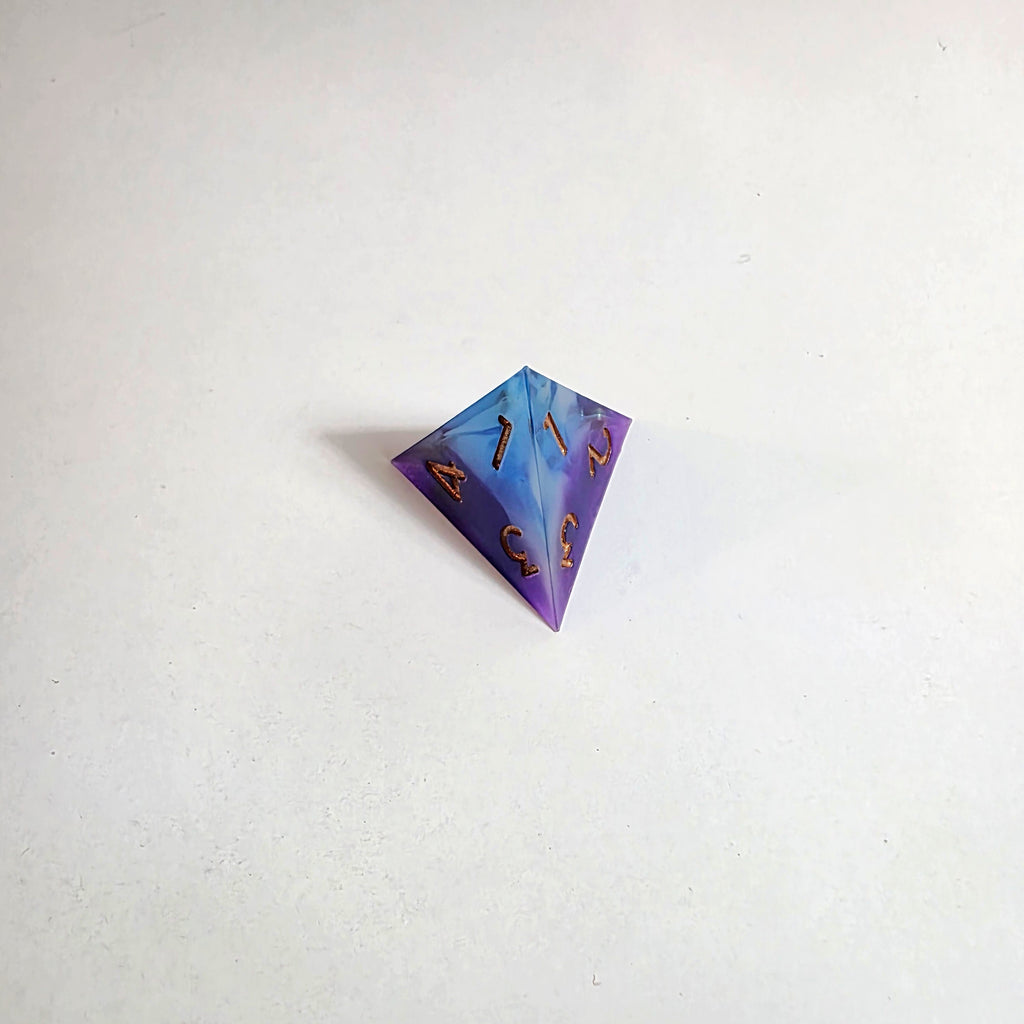 Parallel Dimension Sharp Edge Resin Dice Set