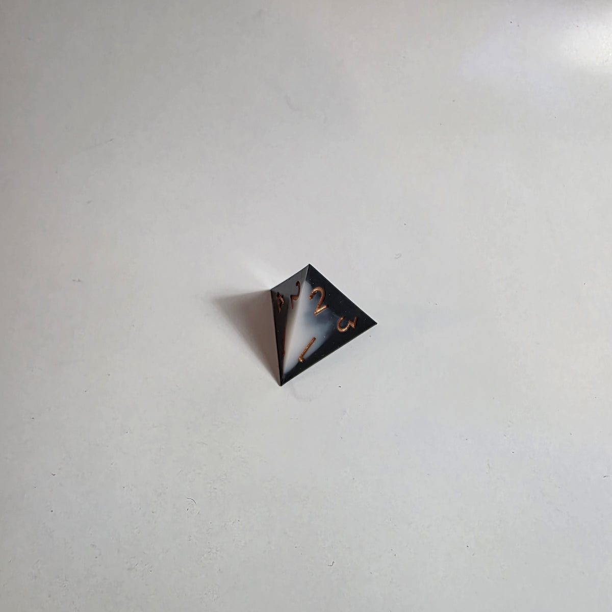 Creeping Shadow Sharp Edge Resin Dice Set