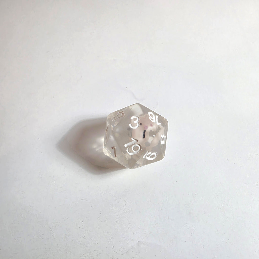 Pig Acrylic Dice Set
