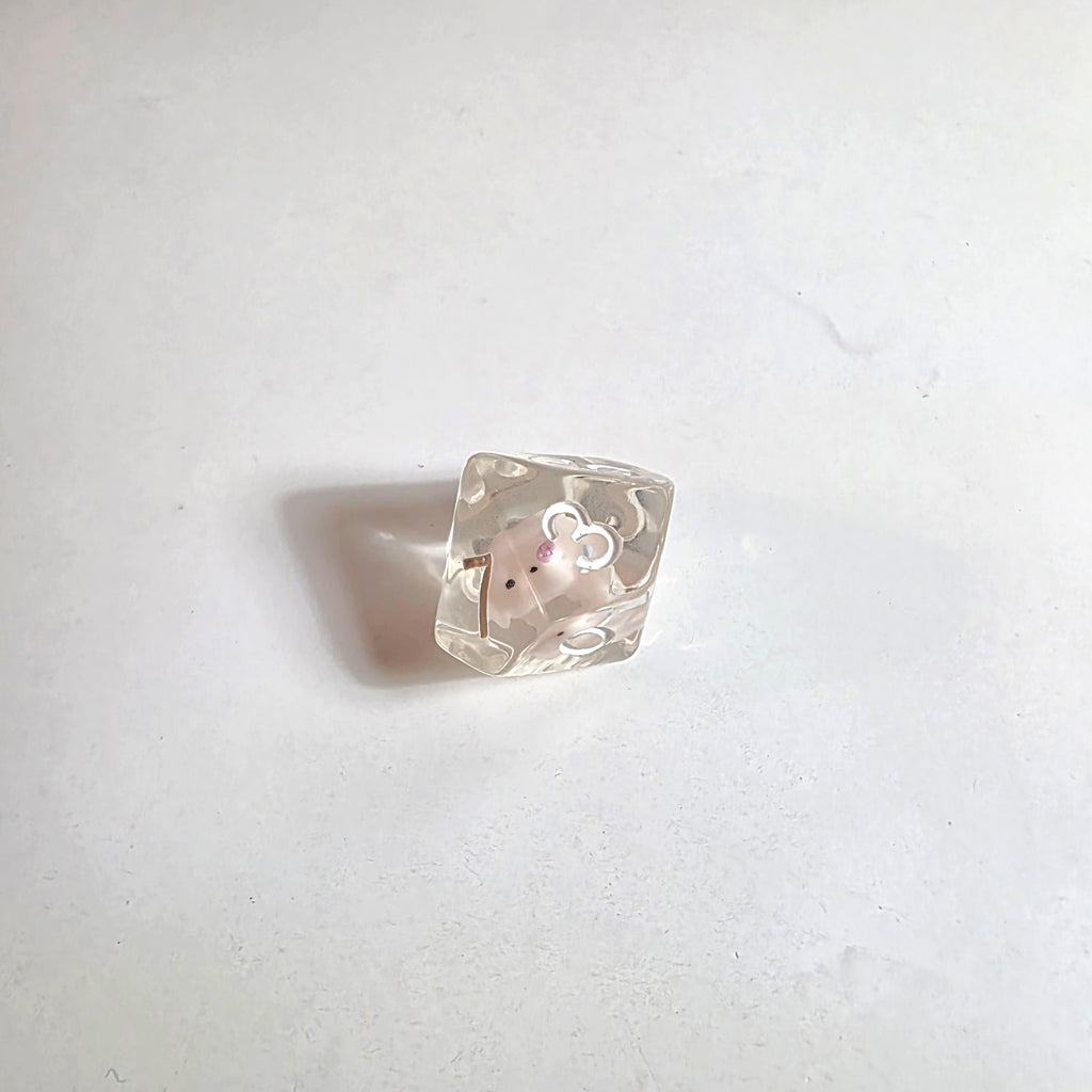 Pig Acrylic Dice Set