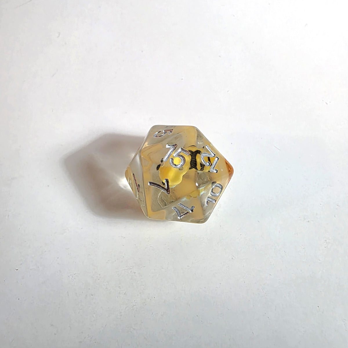 Bees Acrylic Dice Set