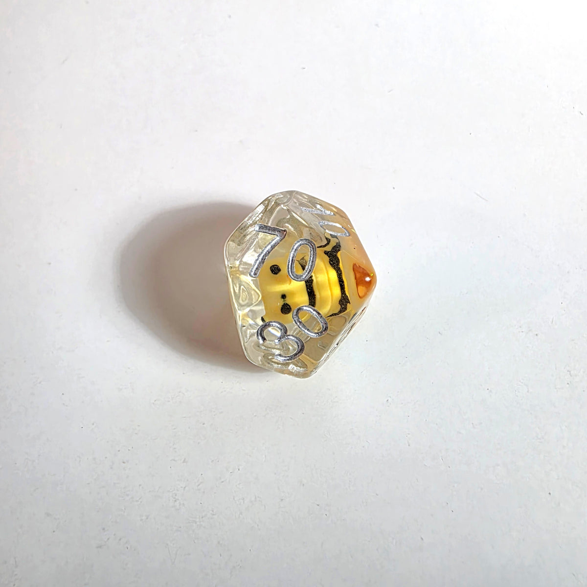 Bees Acrylic Dice Set