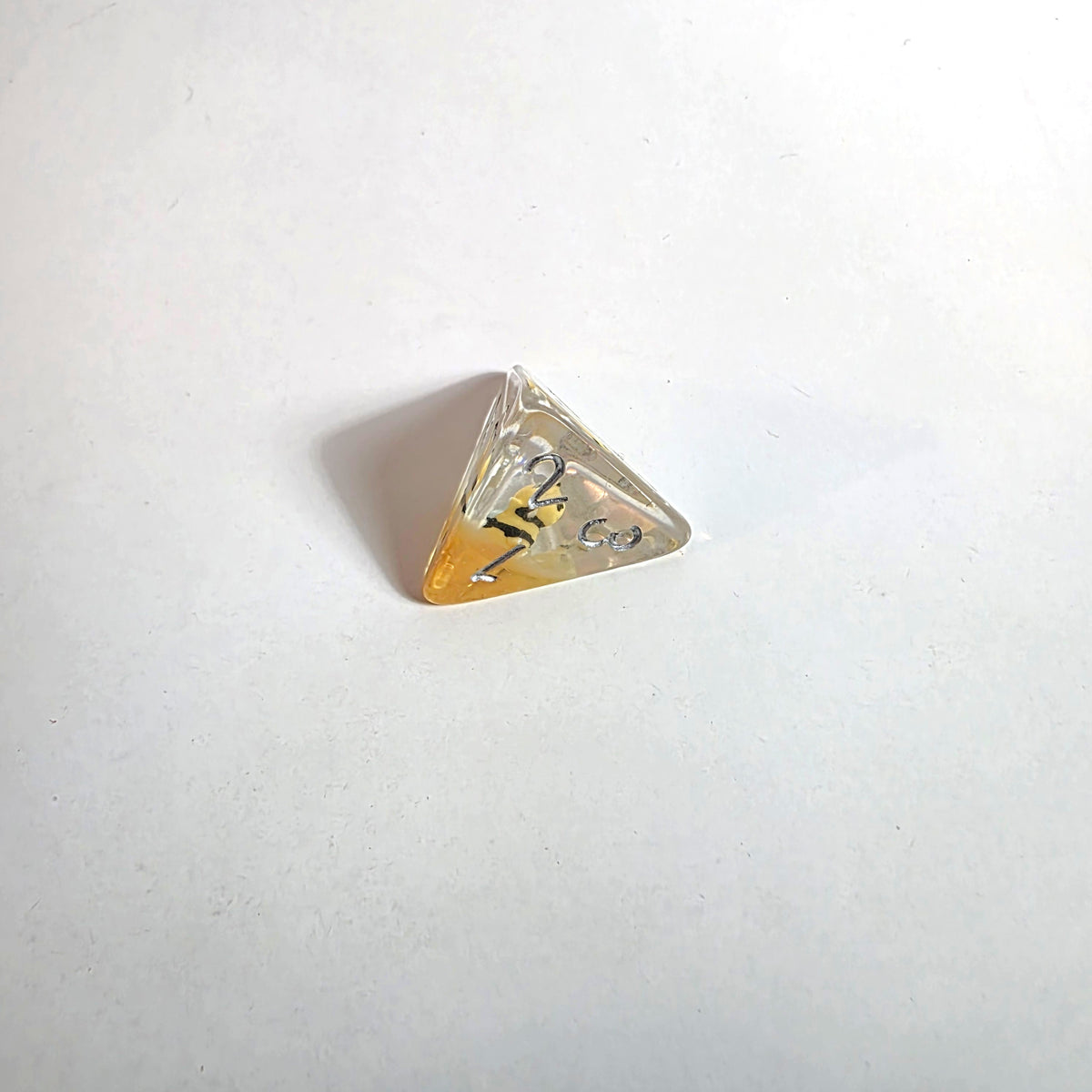 Bees Acrylic Dice Set