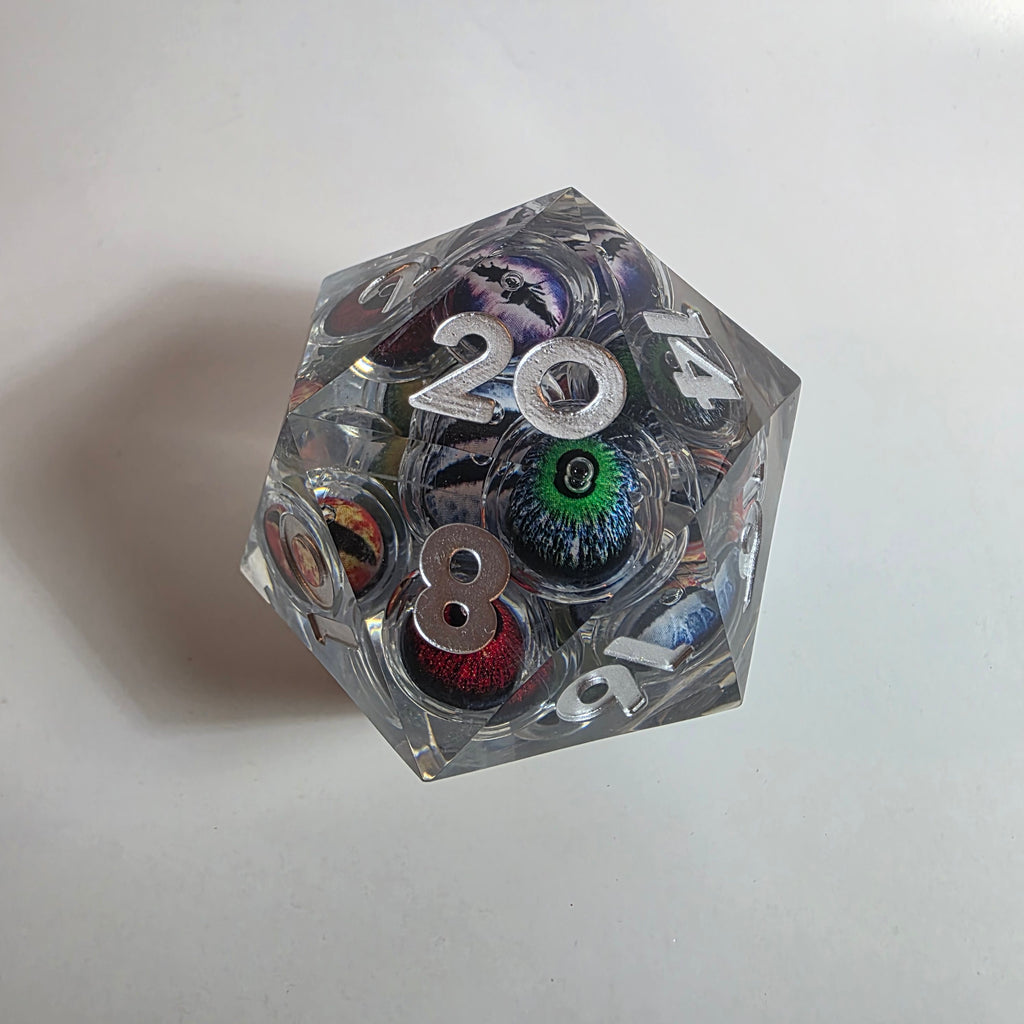 Multi-Eye Giant Resin D20