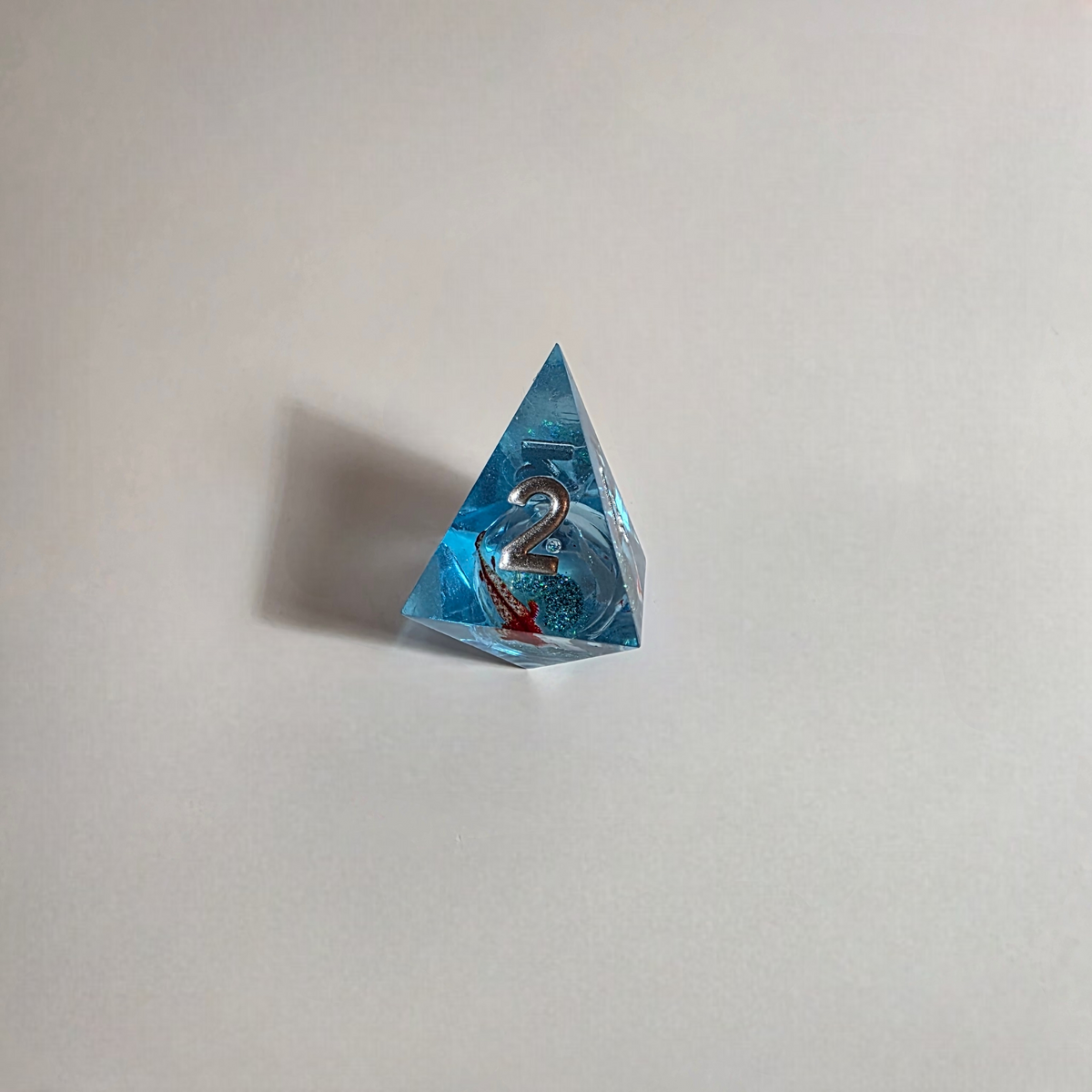 Koi Fish Handmade Resin Dice Set