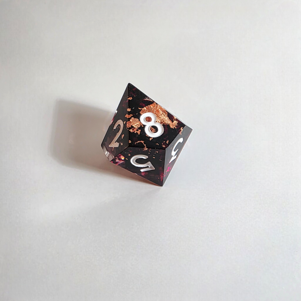 Royal Blood Sharp Edge Resin Dice Set