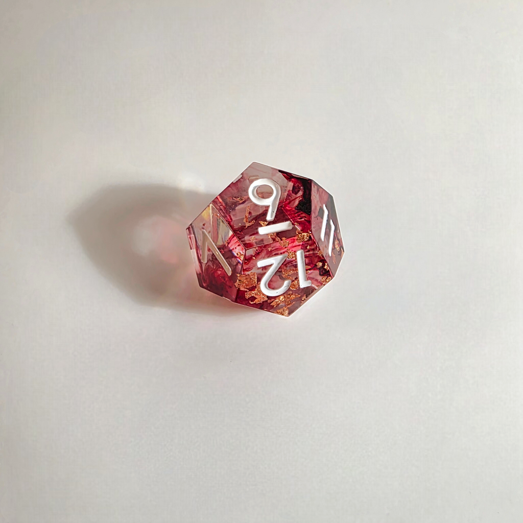 Royal Blood Sharp Edge Resin Dice Set