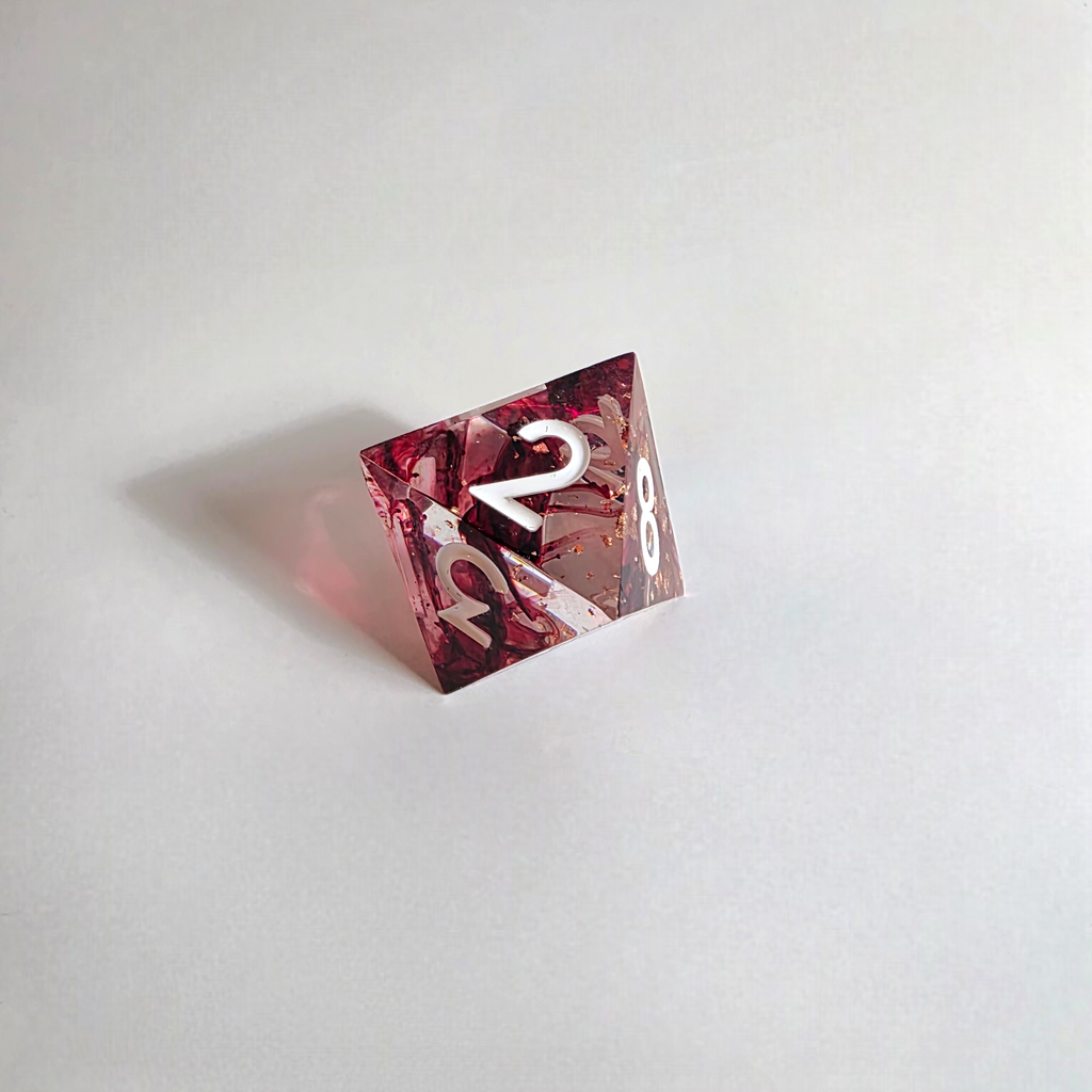 Royal Blood Sharp Edge Resin Dice Set