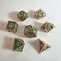 Dreaded Dragon Lich Solid Metal Dice Set