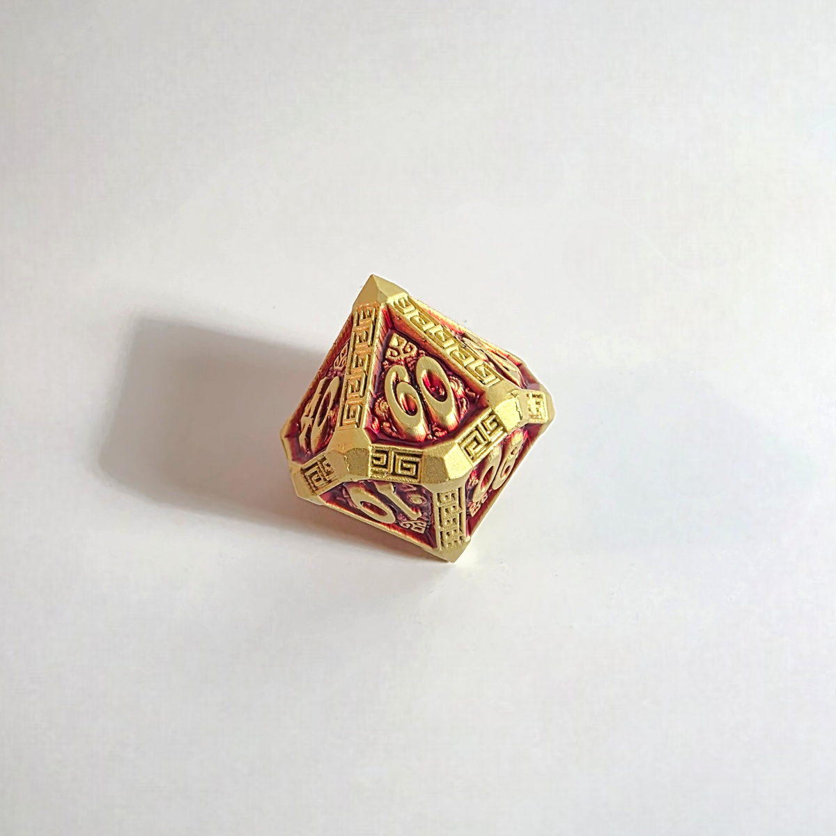 Golden Dynasty Solid Metal Dice Set