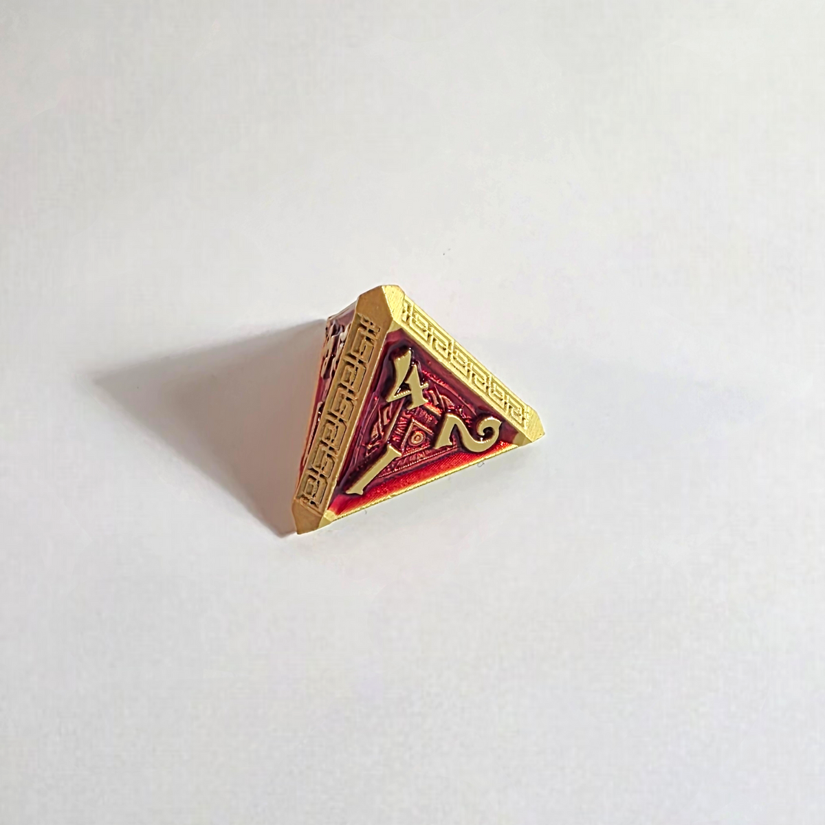Golden Dynasty Solid Metal Dice Set