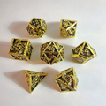 Tombwarden's Hold Solid Metal Dice Set