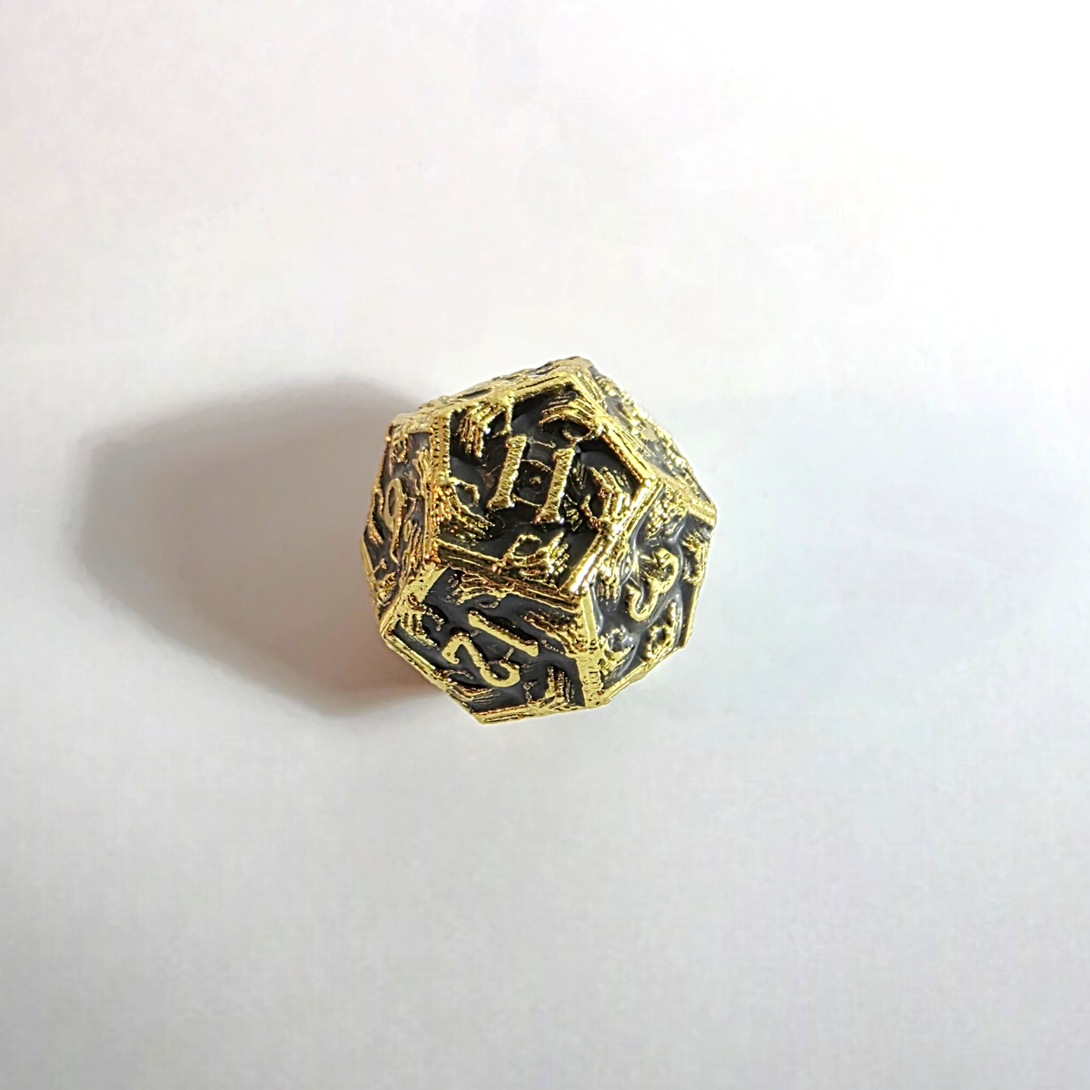 Tombwarden's Hold Solid Metal Dice Set
