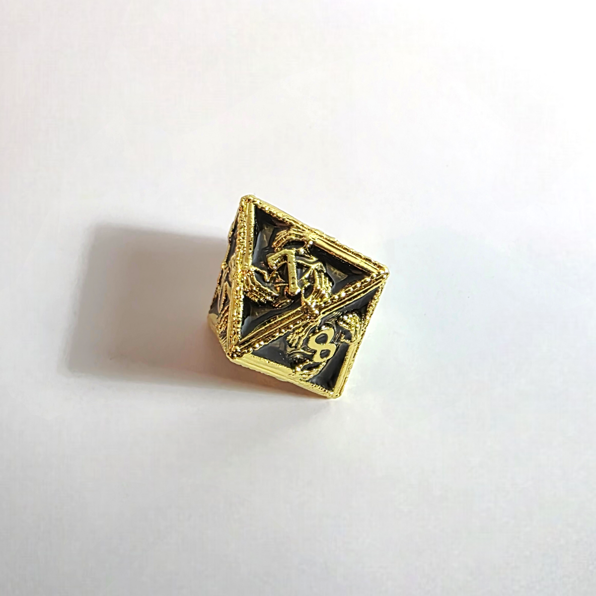 Tombwarden's Hold Solid Metal Dice Set