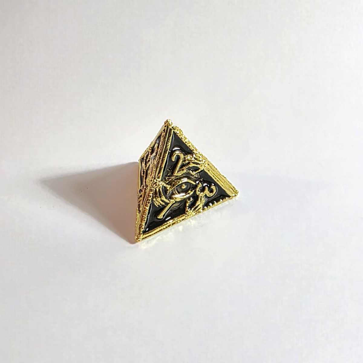 Tombwarden's Hold Solid Metal Dice Set