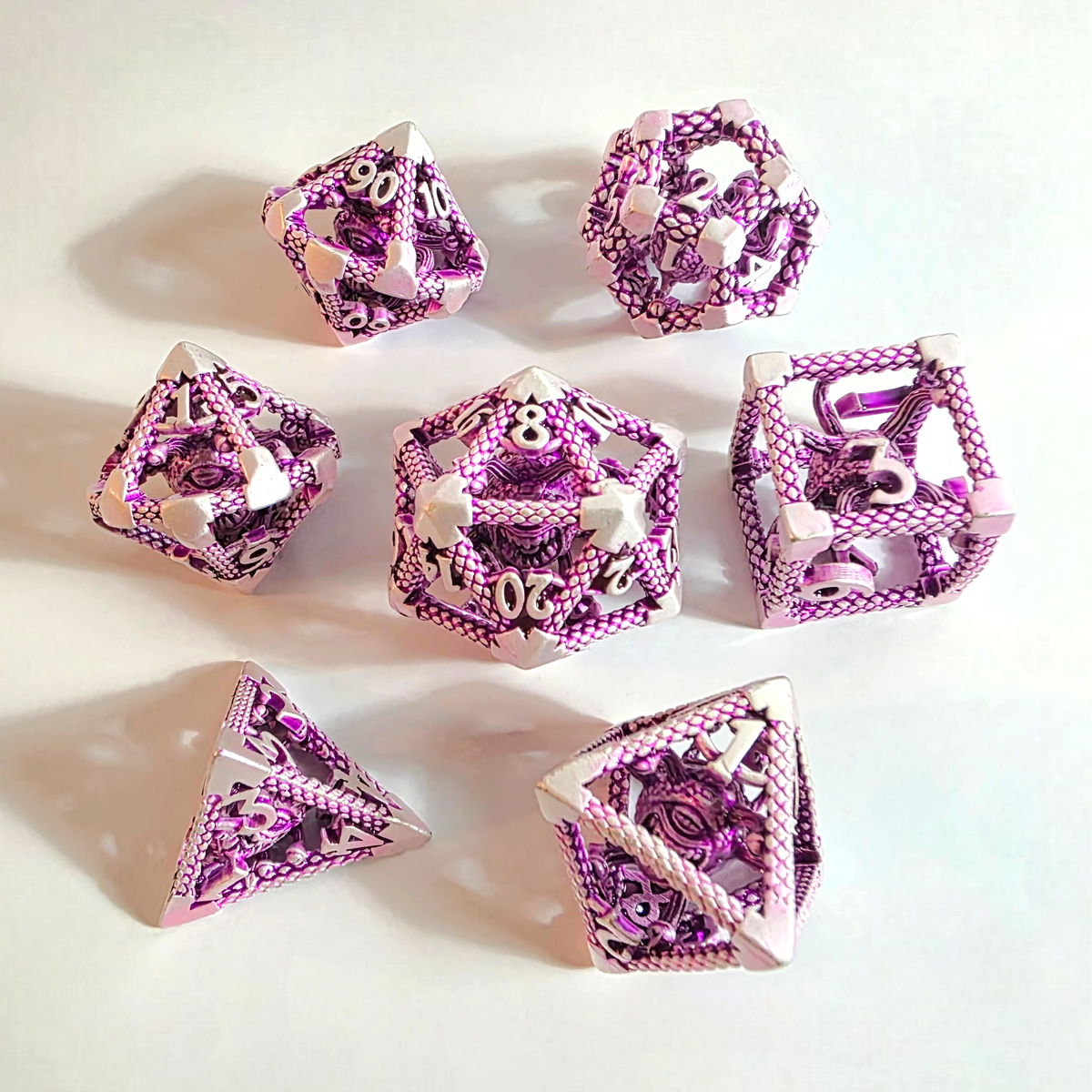 Spectator Hollow Metal Dice Set