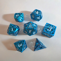 Cryogenic Gears Hollow Metal Dice Set