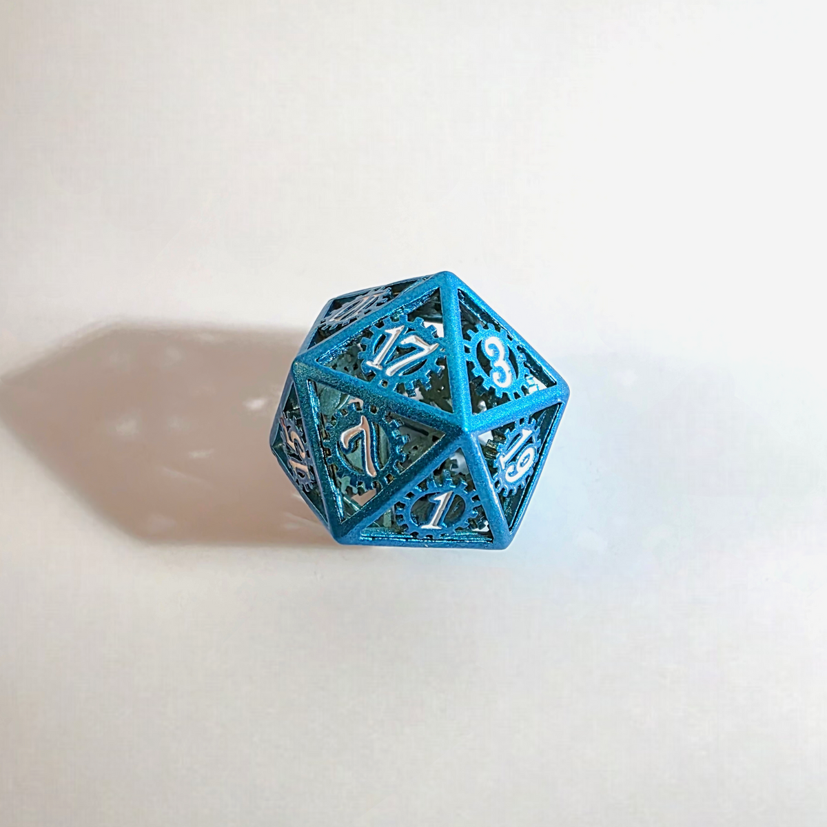 Cryogenic Gears Hollow Metal Dice Set