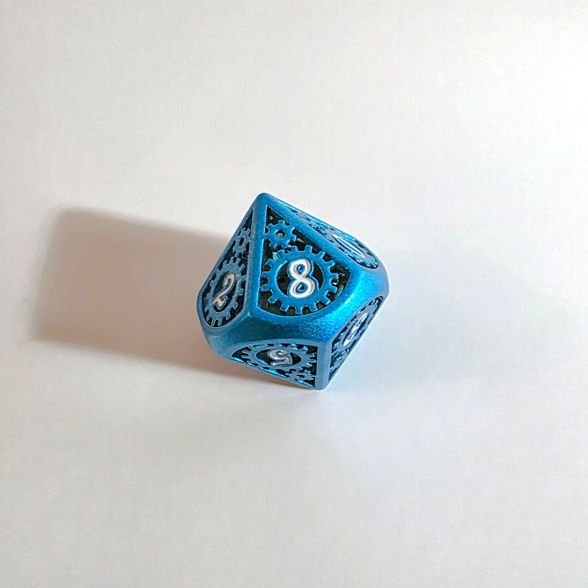 Cryogenic Gears Hollow Metal Dice Set