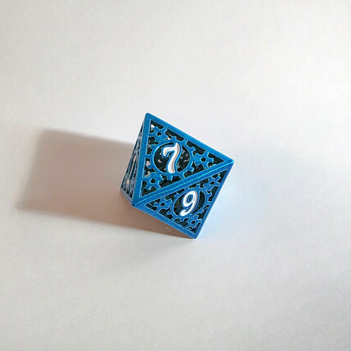 Cryogenic Gears Hollow Metal Dice Set