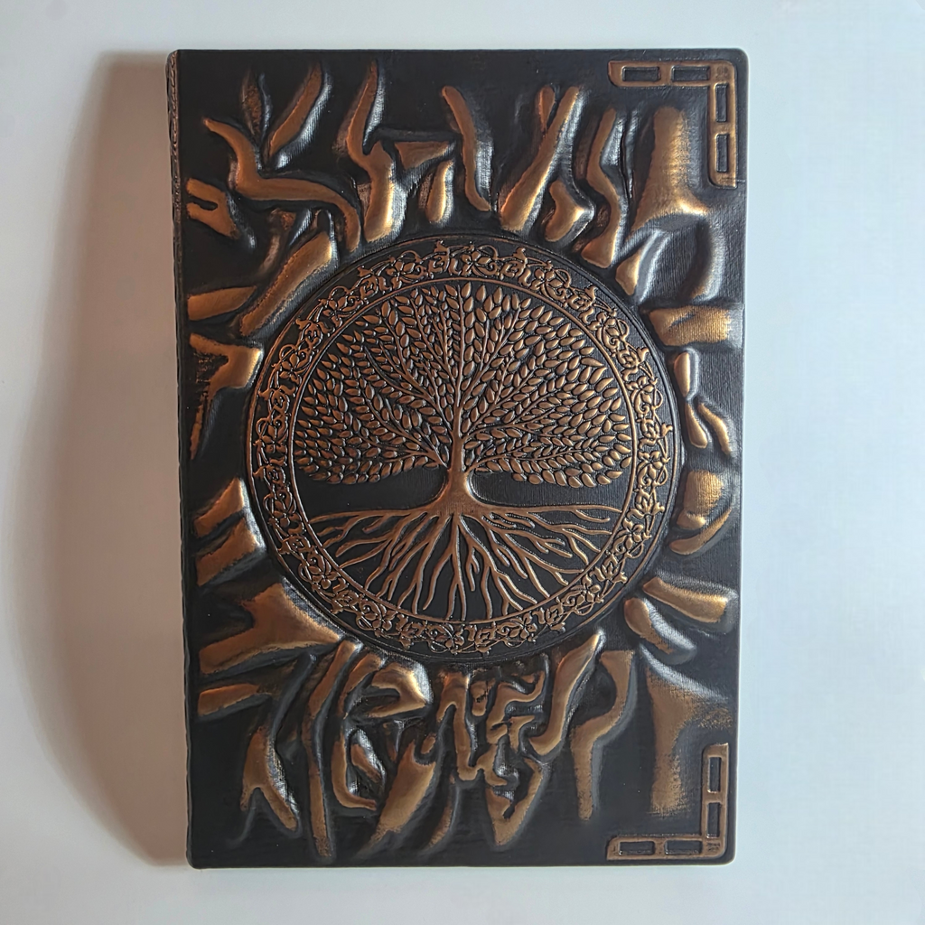 Copper Tree of Life Notebook