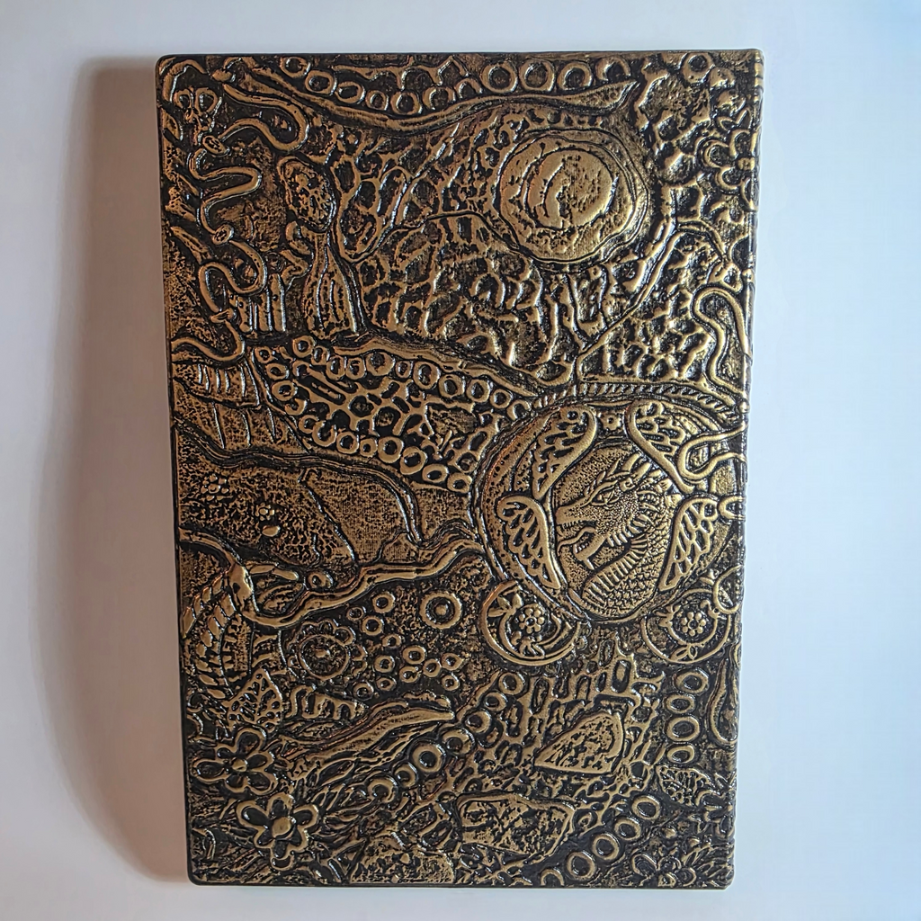 Brass Wyvern Notebook