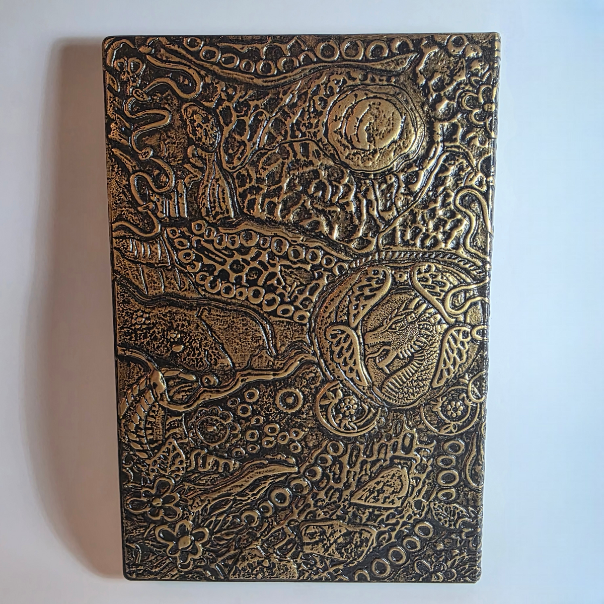 Brass Wyvern Notebook