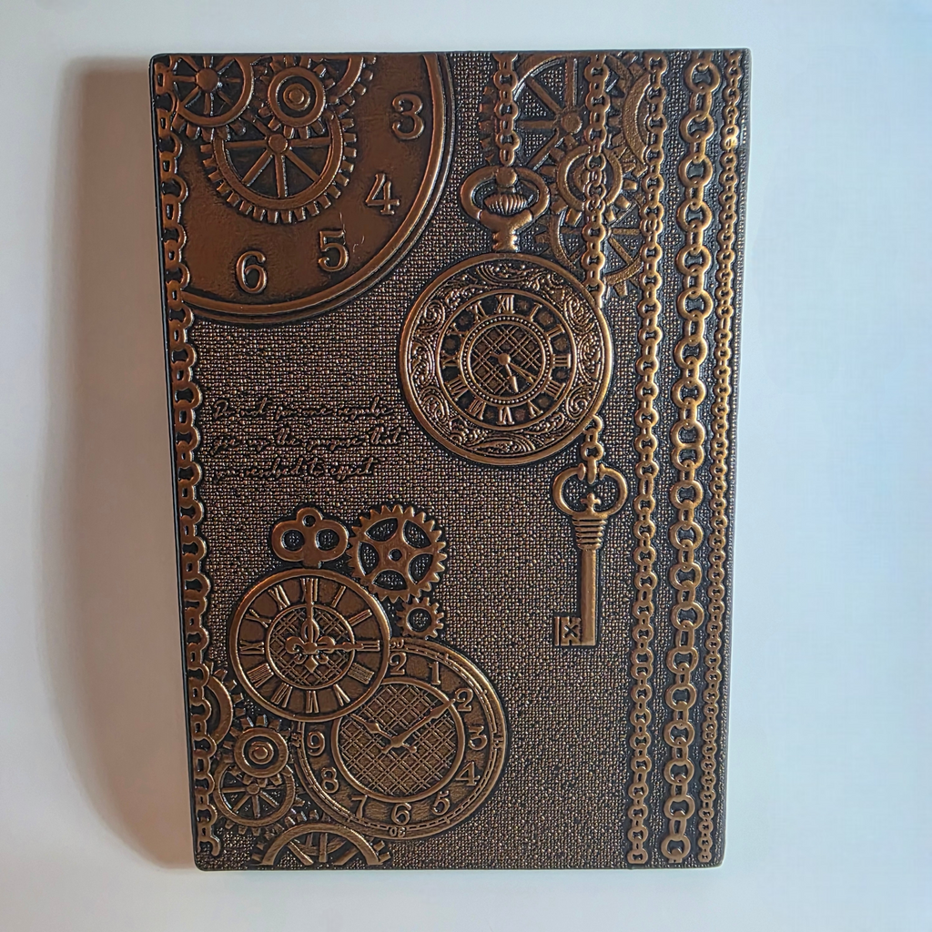 Copper Steam Train Notebook