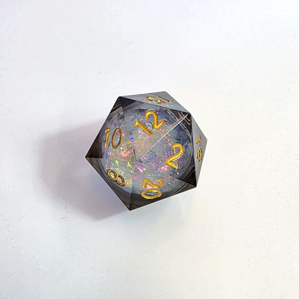 Voidlight Liquid Core Resin Dice Set