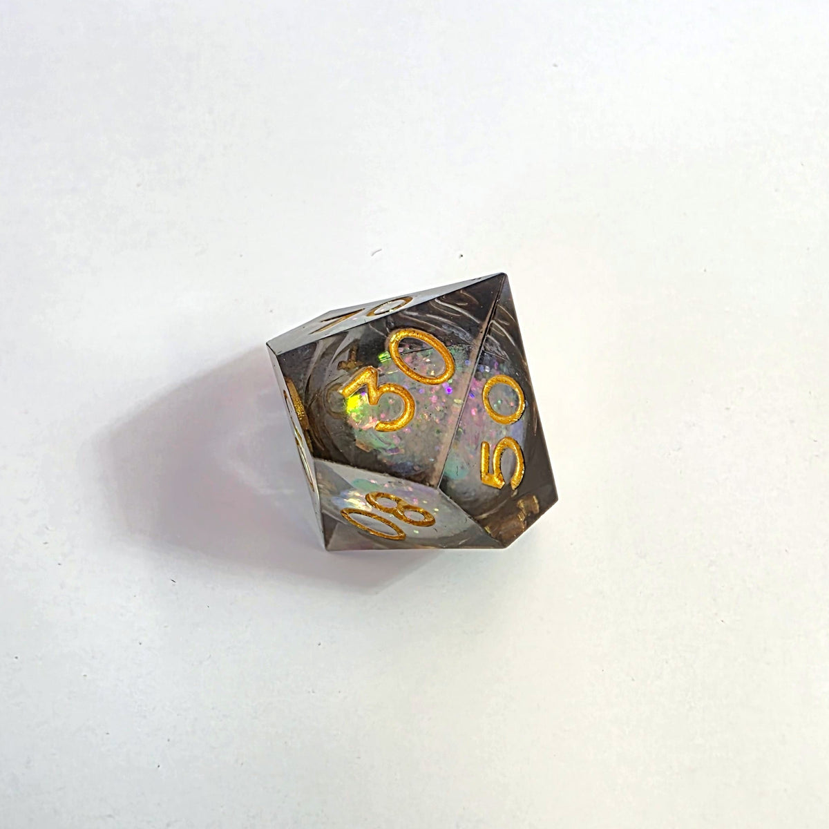 Voidlight Liquid Core Resin Dice Set