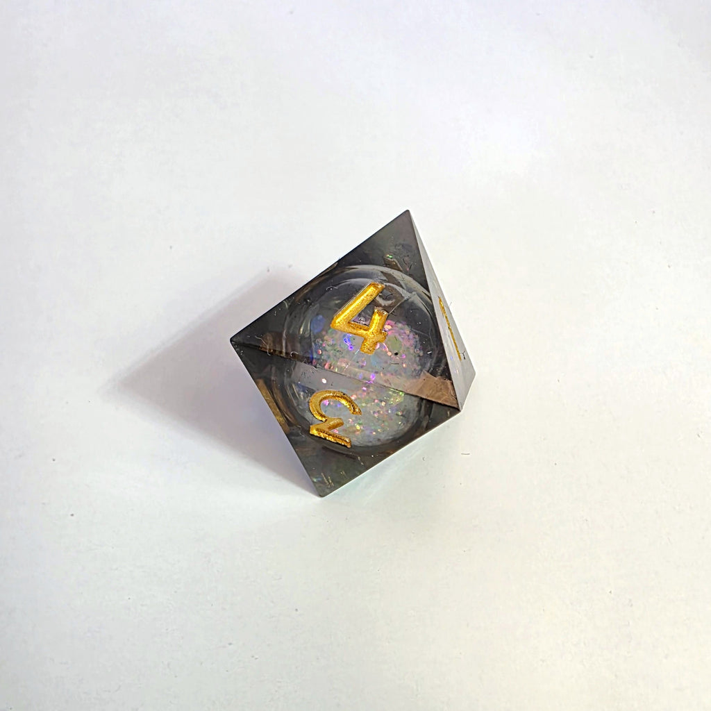 Voidlight Liquid Core Resin Dice Set