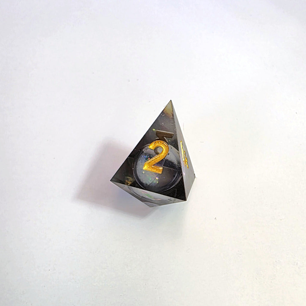 Voidlight Liquid Core Resin Dice Set