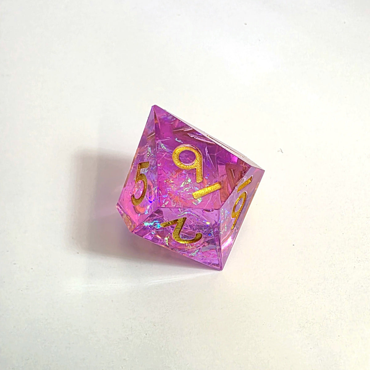 Fey Spark Sharp Edge Resin Dice Set