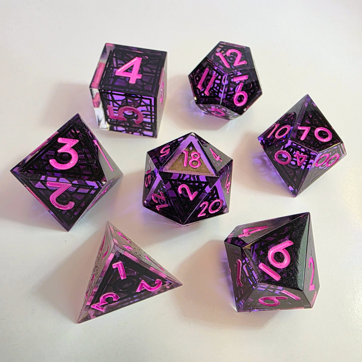 Pulse Conduit Sharp Edge Resin Dice Set