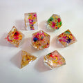 Simple Harmony Sharp Edge Resin Dice Set