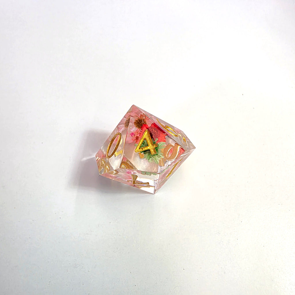 Simple Harmony Sharp Edge Resin Dice Set