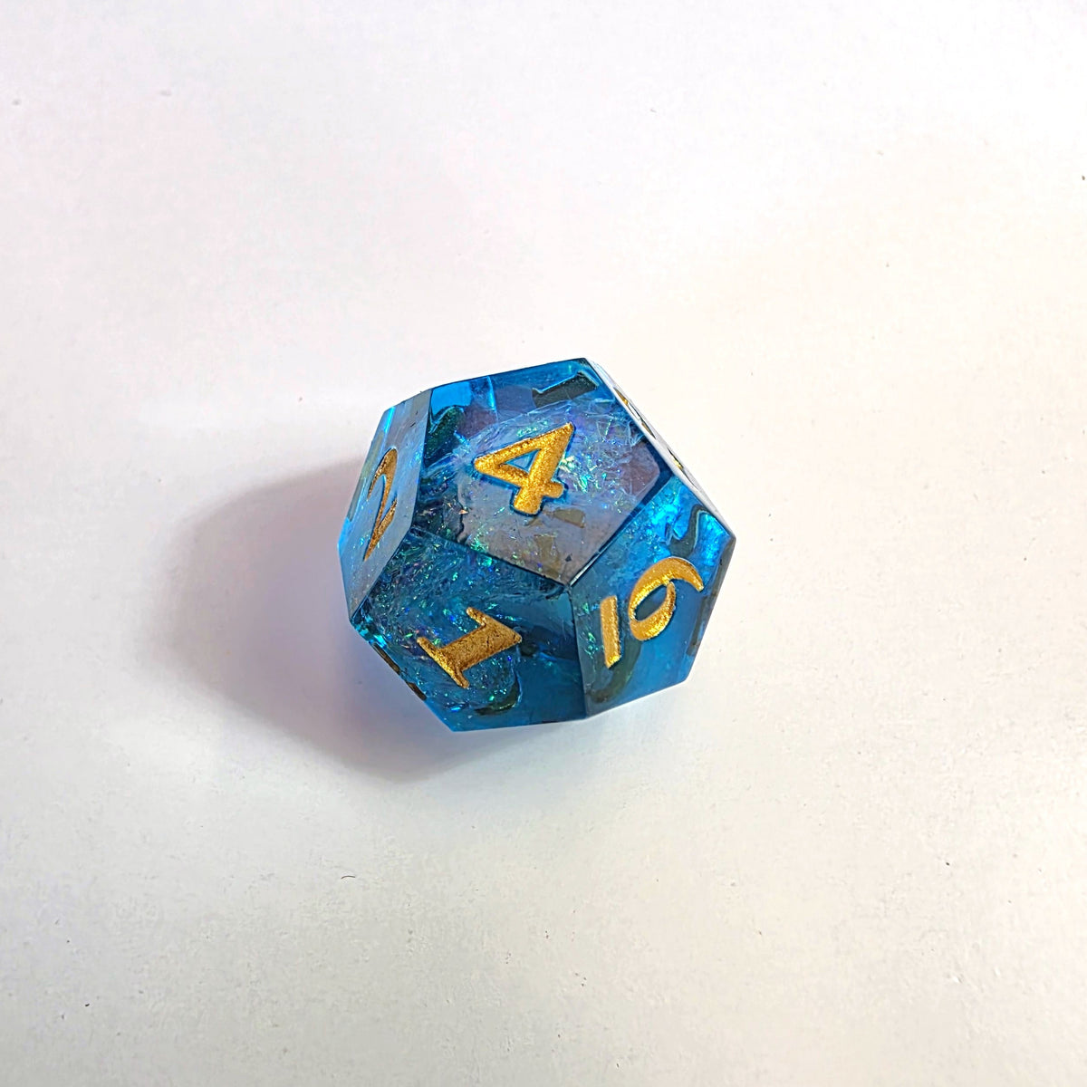 Muddied Waters Sharp Edge Resin Dice Set