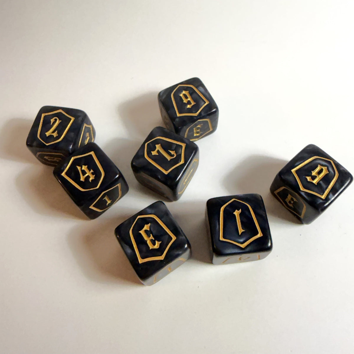 Black Shield Acrylic D6